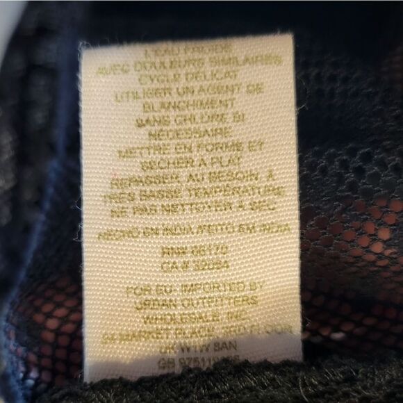 Free People Jocelyn Victorian Style Lace Tunic Top Gothic Swiss Dot Sheer Mesh - Picture 11 of 14